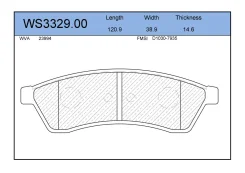 ������� ��������� �������� ������ ��� Chevrolet Epica, Daewoo Evanda 2.0 Jeenice WS3329.00 WS332900 ����