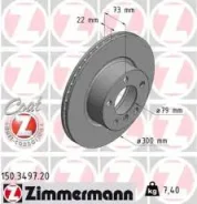 ���� ��������� ! �����. 300x22/73-5x120 BMW 1/3/4 ALL 12 Zimmermann 150.3497.20 150349720 ����