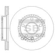���� ��������� Hi-Q Renault Duster HS 01/11 Sangsin brake ���. sd3092 SD3092 ����