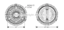 AVA BWC32 bwc327 AVA Quality Cooling BWC327 ����