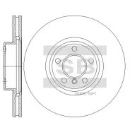 ���� ��������� Hi-Q BMW X5 E70 35I Sangsin Brake SD5224 - SD5224 ����