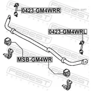 ���� ������������� | ��� ���� | Febest 0423GM4WRR 0423GM4WRR ����