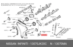 ���������� ���� ��� Nissan/Infiniti 13070JK20C 13070JK20C ����