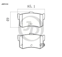 ������� ���������, ������ MPH15 (TS) JD JBP0143 JBP0143 ����