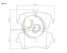������� ���������, �������� GDB1413 JD JBP0311 JBP0311 ����