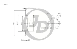 ���� ��������� ������ 5 ��� (259x9) JD JBD0147 JBD0147 ����
