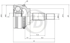 ���� ������� ABS 151542 JD JCT0107A JCT0107A ����