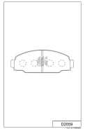 ������ ������������ Bando Bando D2059 D2059 ����