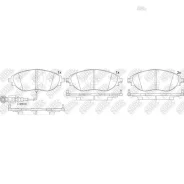 ������� ��������� �������� �������� audi a3 limousine (8vs, 8vm) a3 sportback (8va, 8vf) q3 (f3b) - NIBK PN0559W PN0559W ����