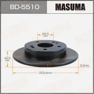 ���� ��������� Masuma (�������� 2��) BD-5510 3501011XJZ08A ����