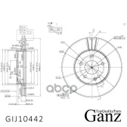 ���� ��������� �������� � ��������� ��� MB W202 GANZ GIJ10442 A2024210912 MB W202 GANZ GIJ10442 ����