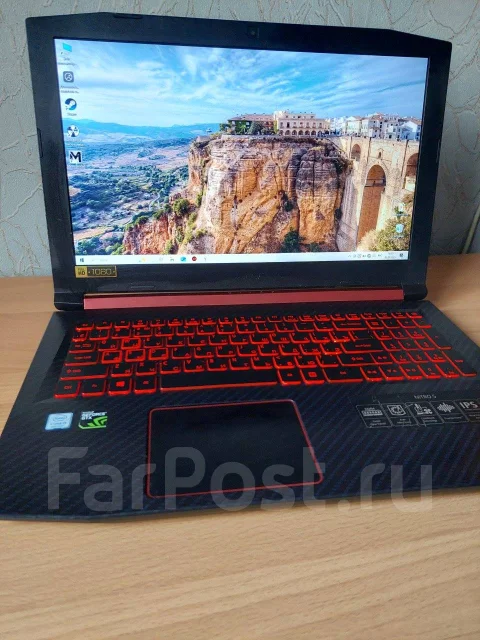 Acer Nitro 5 AN515-52. 15.6", 2,3����, ��� 8 ��, ���� 256���, WiFi: 1, Bluetooth: 1, ����������� �� 5��. ����