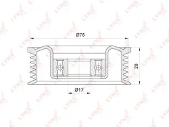 ����� �������� ���������� ����� LYNXauto PB7233 PB7233 ����