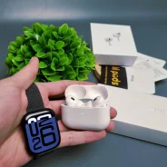 �������� AirPods PRO 2 + Apple Watch 11 - 45mm (Black) ����