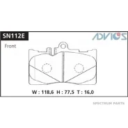 �������� ��������� ������� Advics �������� SN112E SN112E ����
