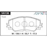 �������� ��������� ������� Advics �������� SN138 SN138 ����