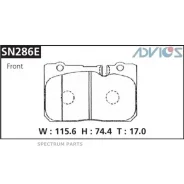 �������� ��������� ������� Advics �������� SN286E SN286E ����