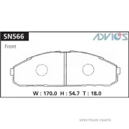 �������� ��������� ������� Advics �������� SN566 SN566 ����