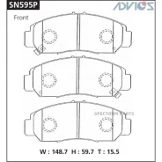 �������� ��������� ������� Advics �������� SN595P SN595P ����