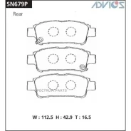 �������� ��������� ������� Advics ������ SN679P SN679P ����