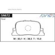 �������� ��������� ������� Advics ������ SN672 SN672 ����