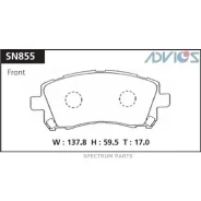 �������� ��������� ������� Advics �������� SN855 SN855 ����
