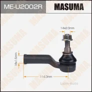 ���������� ������� ���� R FORD Galaxy 2006-2015, FORD Mondeo 2007-2014, LAND Rover Freelander 2006-2014, Volvo S60 II 2011-2018 MEU2002R ����