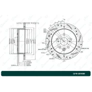 ���� ��������� ��������������� G-brake GFR-01749R ������ GFR01749R GFR01749R ����