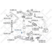 ����������� ������������ ����. Toyota 4 Runner RZN18#/VZN18# 95-02 8798082SX ����