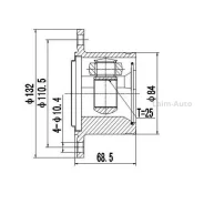 ���� ���� ���������� Mitsubishi Pajero II V14W-V55W (9104), - R Z87717R ����