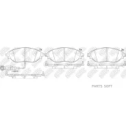 ������� ��������� �������� �������� audi a3 limousine (8vs, 8vm) a3 sportback (8va, 8vf) q3 (f3b) - NIBK PN0559W PN0559W ����
