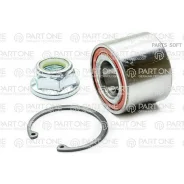 ��������� ��������� rear, Renault Logan 04, Megane I 96, Sandero 07, Nissan NOTE 06, 25x52x37 PART-ONE 1BK019, ������ 1BK019 ����