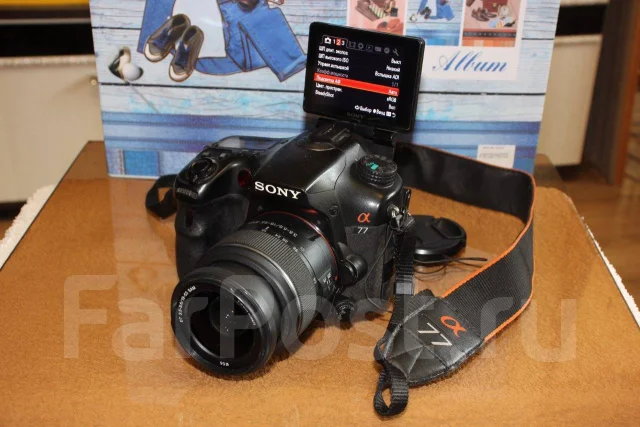 Sony Alpha SLT-A77 Kit. 20 � ����� ��, ���: 3� ����