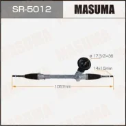 ����� ������� Masuma, Honda FIT / GK5 RHD (������ ����) SR-5012 SR5012 ����