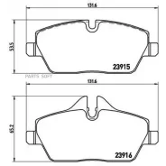 ������� ��������� �������� Brembo P06034 - P06034 ����
