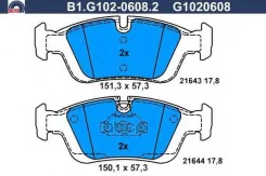 ������� ����. ���. Galfer ���. B1-G102-0608-2 B1G10206082 ����
