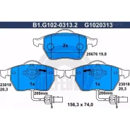 ������� ����. ���. /���. AUDI A4 1.8-2.8/1.9TDI/Q 1/95-11/00, A6 1.8-2.8/1.9TDI/Q 1/97- B1G10203132 ����