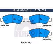 ������� ����. ���. Honda Civic V/Fit III/Jazz II/Logo 1.2-1.6 91-08 B1G10210912 ����