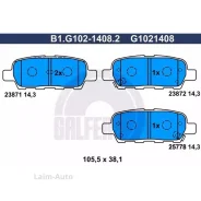 ������� ����. ���. Nissan Cube/Murano/Qashqai/Teana/Tiida/X-Trail(T30/31), �Renault Koleos 1.5-3.5 01- B1G10214082 ����