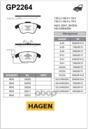 ������� �������� VW Tiguan GP2264 Sangsin brake ���. GP2264 GP2264 ����