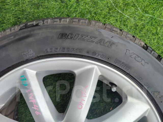 Bridgestone Blizzak VRX. ������, ��� �����, 2014 ���, �/�, ����� 40 %. ���������� (������) ����