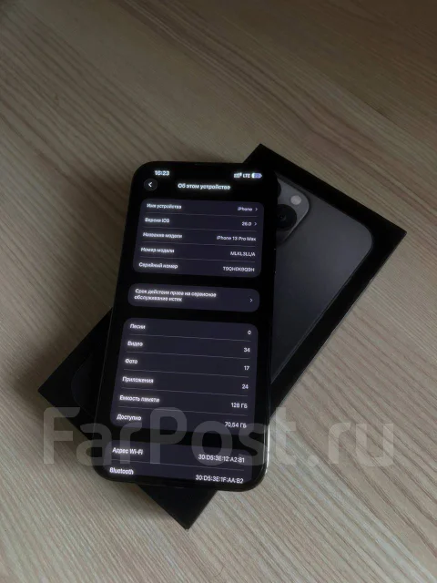 Apple iPhone 13 Pro Max. �/�, 128 ��, ������, 3G, 4G LTE, NFC ����