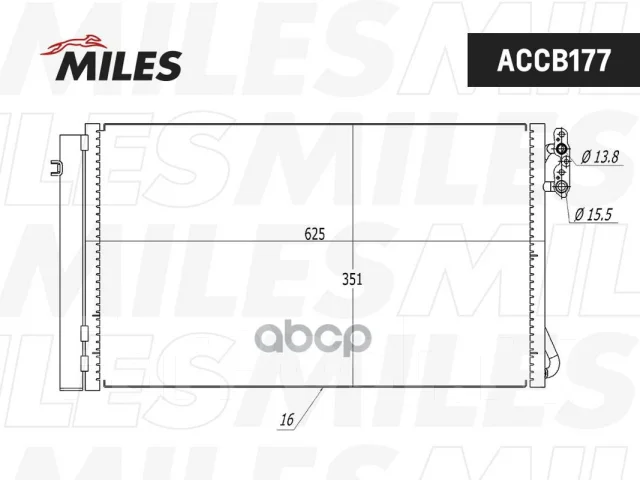 ��������� BMW E81/E82/E90/E91/E93/E84 2.0-3.0 07- Miles ���. accb177 ACCB177 ����