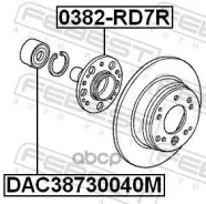 ��������� ������� JAZZ (2002)/CR-V (2002-2006) � ��������� ������� ABS [178Febestdac38730040M] DAC38730040M ����