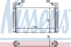 �������� ���������! �������/�������� 335x226x32 RVI Magnum 90 [178Nissens73371] 73371 ����