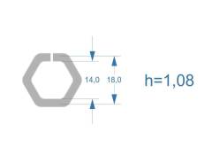 ����� �������������� ��� �������� Siemens CR 14,0*ES18,0�� (h=1.08��) ����