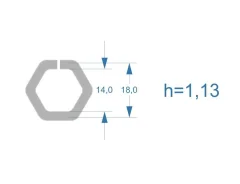 ����� �������������� ��� �������� Siemens CR 14,0*ES18,0�� (h=1.13��) ����