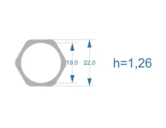 ����� �������������� ��� �������� Bosch CR 19,0*ES22,0�� (h=1.26��) ����