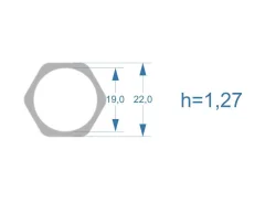 ����� �������������� ��� �������� Bosch CR 19,0*ES22,0�� (h=1.27��) ����