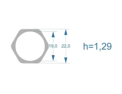 ����� �������������� ��� �������� Bosch CR 19,0*ES22,0�� (h=1.29��) ����